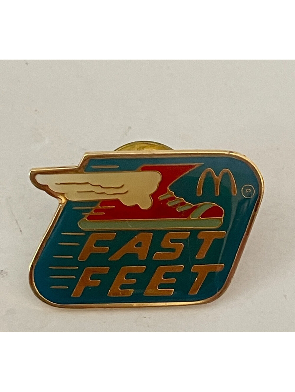 McDonalds Fast Feet Pin